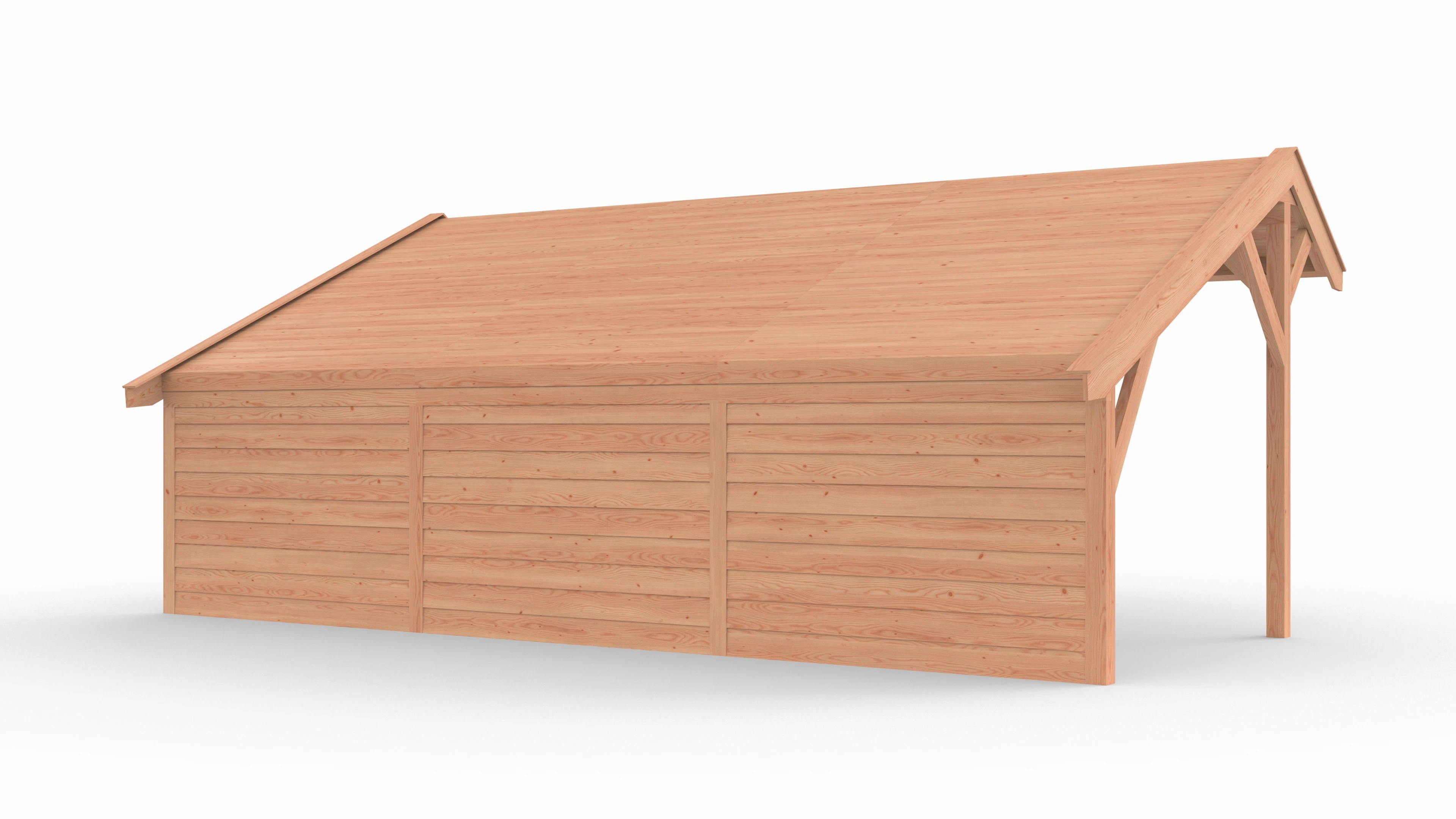 Douglas kapschuur, 750 x 300, met achterwand, Westwood Comfort - Afbeelding 7